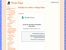 Tablet Screenshot of ninjasaga.zszatopkovych.eu